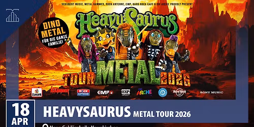 Heavysaurus | METAL Tour 2026 | Neue Gebl\u00e4sehalle Neunkirchen