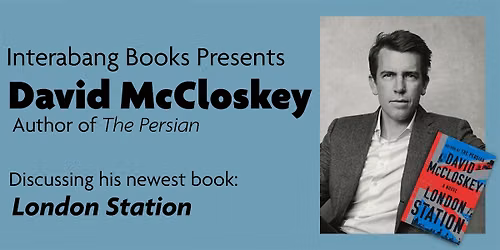 Interabang Books Presents: David McCloskey Book Talk