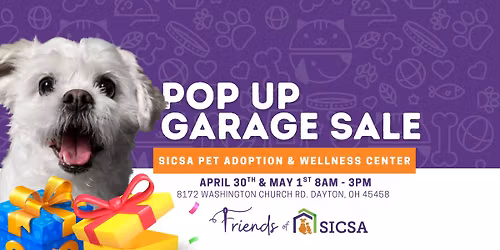 Friends of SICSA Pop Up Garage Sale (Friday)