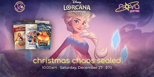 Disney Lorcana - Chaos Christmas Sealed