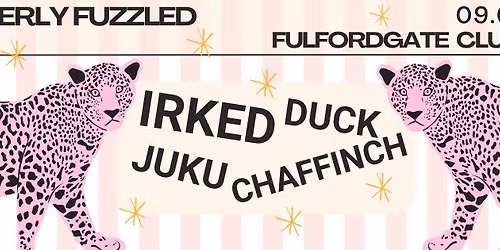 Utterly Fuzzled #8 IRKED < DUCK < JUKU < CHAFFINCH