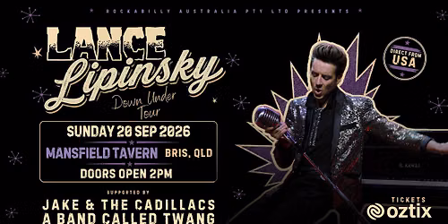 Lance Lipinsky (USA) \u2013 Down Under Tour 2026 | Brisbane