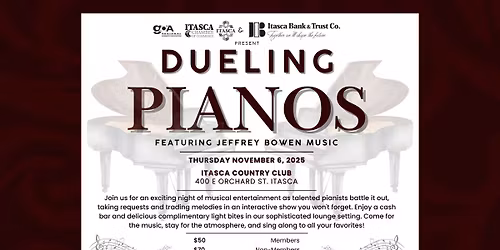 A Night of Dueling Pianos
