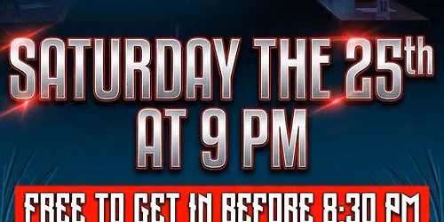 SUSPECT BAND Saturday Night!