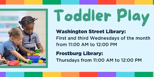 Toddler Play Date at the Washington Street Library