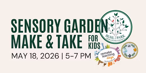 Sensory Garden Take & Make for kids!