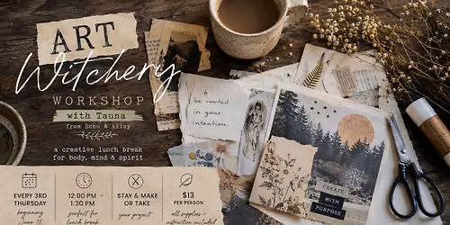 Art Witchery Workshop with Tauna