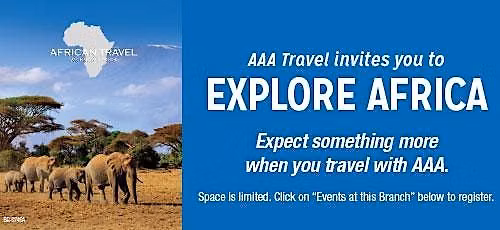 AAA Invites you to Explore Africa with African Travel