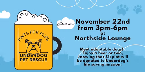 Pints for Pups at Northside Lounge