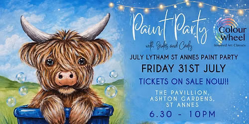 LYTHAM ST ANNES Paint Party