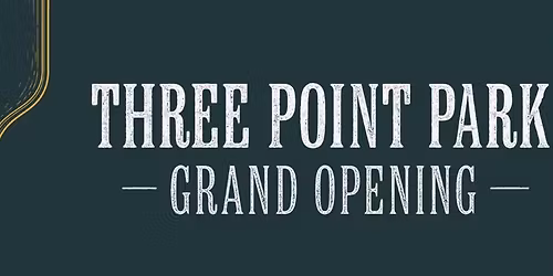 Three Point Park Grand Opening - Pickleball Lessons, Demo Bikes & More!