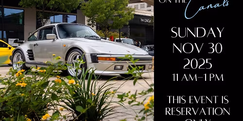 Cars&Cocktails on the Canals 89!