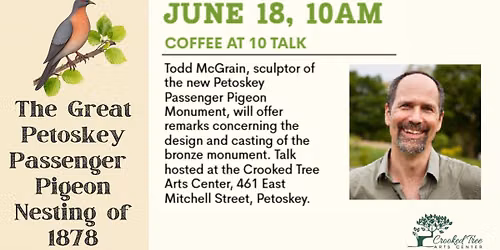 Coffee at 10 Talk with Artist Todd McGrain