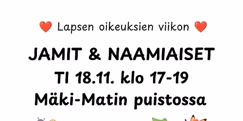 Jamit ja naamiaiset M\u00e4ki-Matissa
