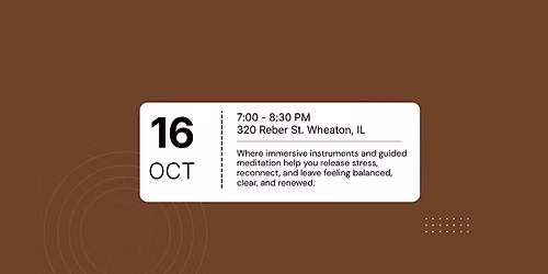 Sound Bath Journey with Marian Kraus
