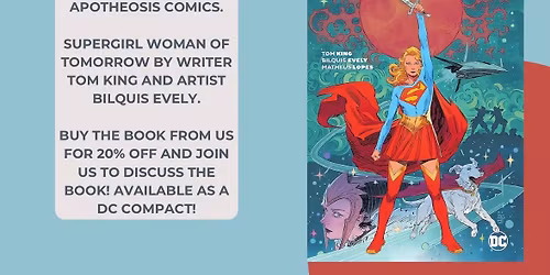 Apotheosis Book Club - Supergirl Woman of Tomorrow