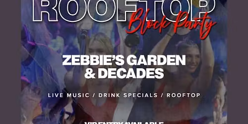 Red, White & Rooftops: Pre July 4th Independence Day Block Party