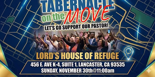 Pastor Stan On The Move