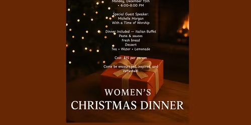 Sojo Church Presents Women's Christmas Dinner