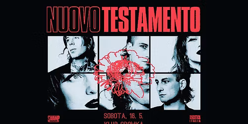 Nuovo Testamento - Sobota, 16. 5. @ Klub Gromka