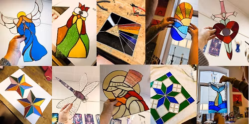 Stavanger Stained Glass Course - Tiffany Method - Sunday March 8