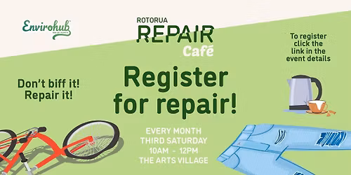 Rotorua Repair Caf\u00e9