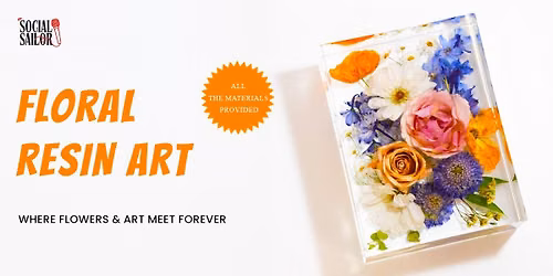 Floral Resin Art Date - Chennai