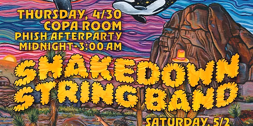 Shakedown at The Copa Room!