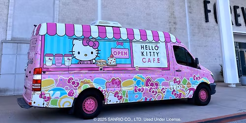 Hello Kitty Cafe Truck West - Bakersfield Appearance