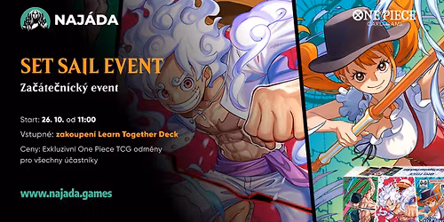 Learn to Play One Piece: Set Sail Event v Naj\u00e1d\u011b