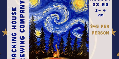 Under the Stars Paint and Sip with Kaylene