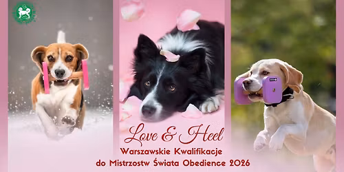 Kwalifikacje do Mistrzostw \u015awiata Obedience 2026: Warszawa