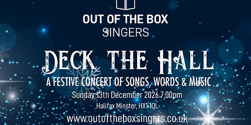 Deck The Hall 2026 - Halifax Minster