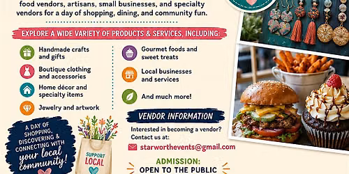 2026 Community Food, Craft & Vendor Festival