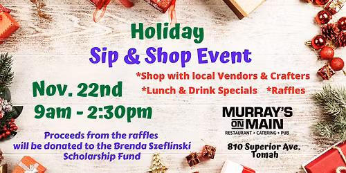 Holiday Sip & Shop