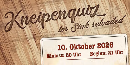 Kneipenquiz | STAK reloaded
