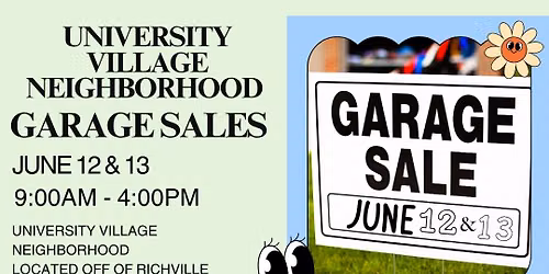 University Village Neighborhood Garage Sales