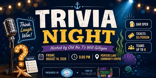 Lake & Shore Days 2026: Trivia Night