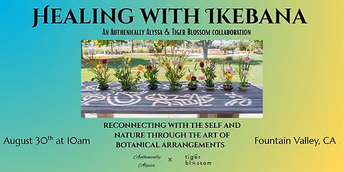 Healing with Ikebana