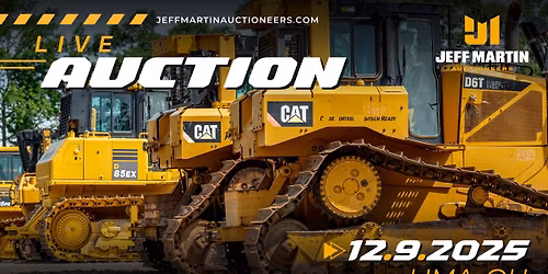 NORTHWEST OHIO AG & CONST EQUIPMENT AUCTION - DECEMBER 9TH @ 9AM ET