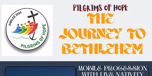 Journey to Bethlehem\u2026a mobile nativity display. 