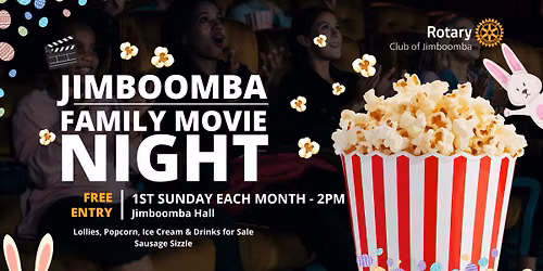 May Monthly Rotary Jimboomba Family Movie Night