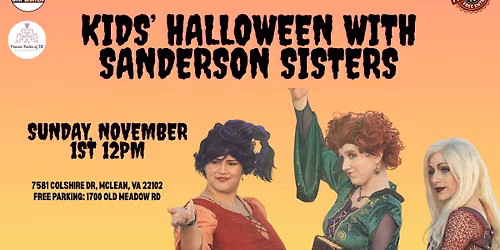 Kids' Halloween with Sanderson Sisters