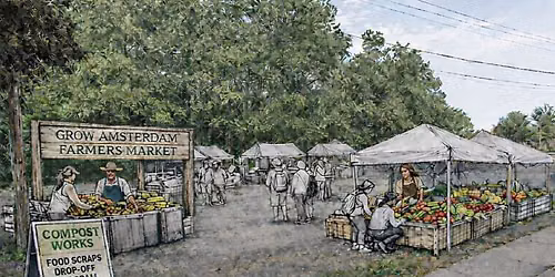 The Grow Amsterdam Farmers Market!