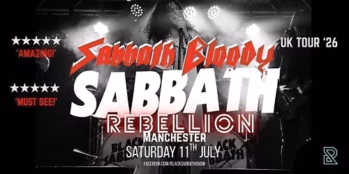 Sabbath Bloody Sabbath | Black Sabbath Tribute **Moved to Lion's Den**