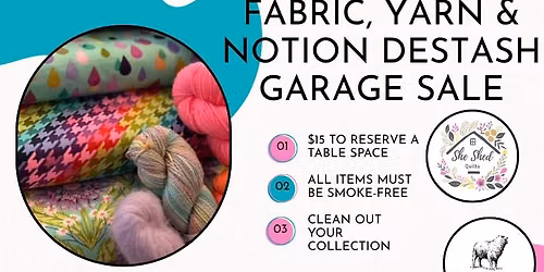 Fabric Destash Garage Sale
