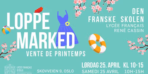 Loppemarked du LFO \/ Den Franske Skolens Loppemarked