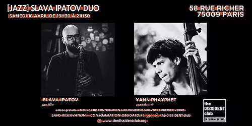 [JAZZ] Slava Ipatov duo