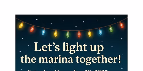 Buncombe Creek Marina - Light up the Marina