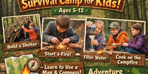 Survival Skills Camp + Field Trips